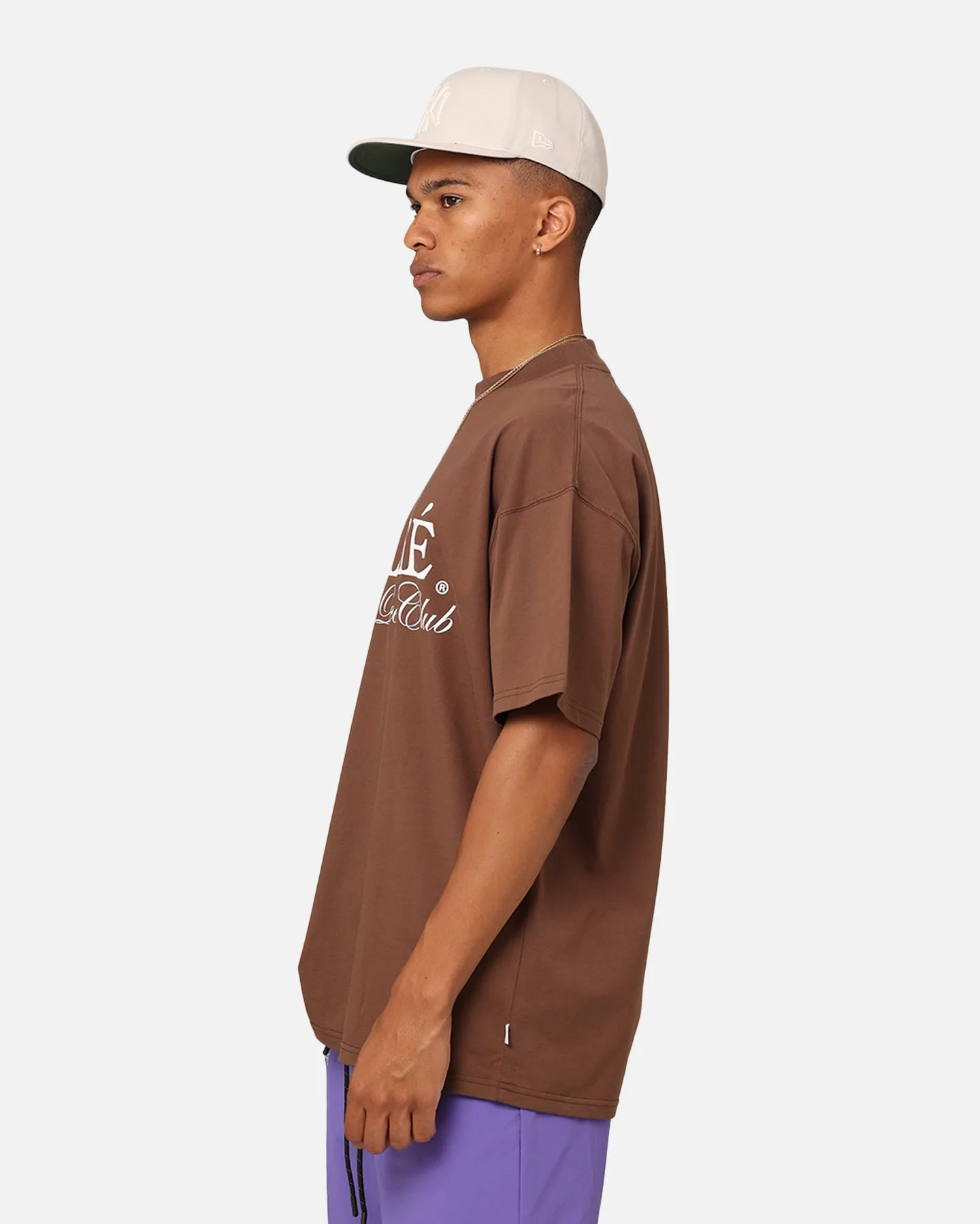 Carre Shooters Oversized T-Shirt Dark Brown
