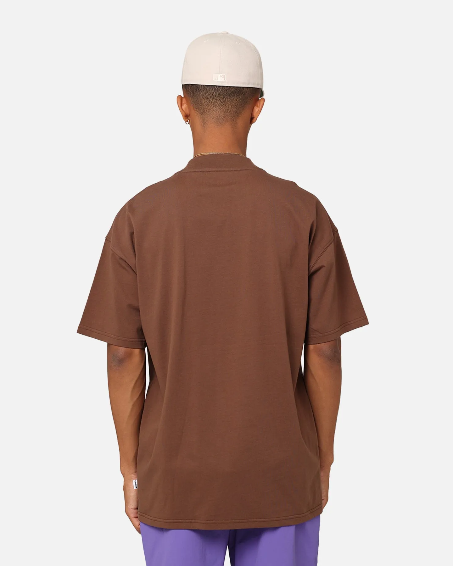 Carre Shooters Oversized T-Shirt Dark Brown