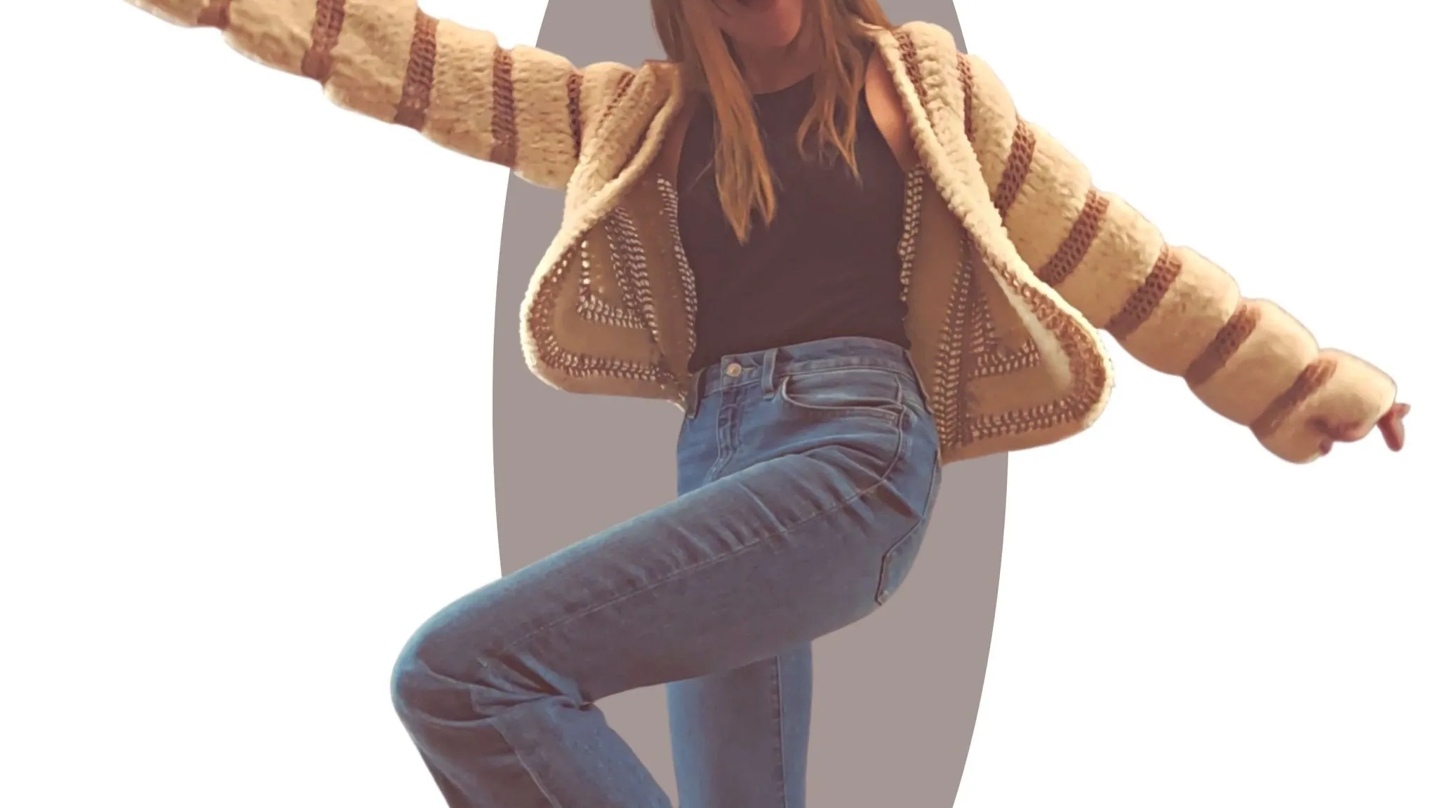Crochet Jacket Pattern - Darling 3-in-1