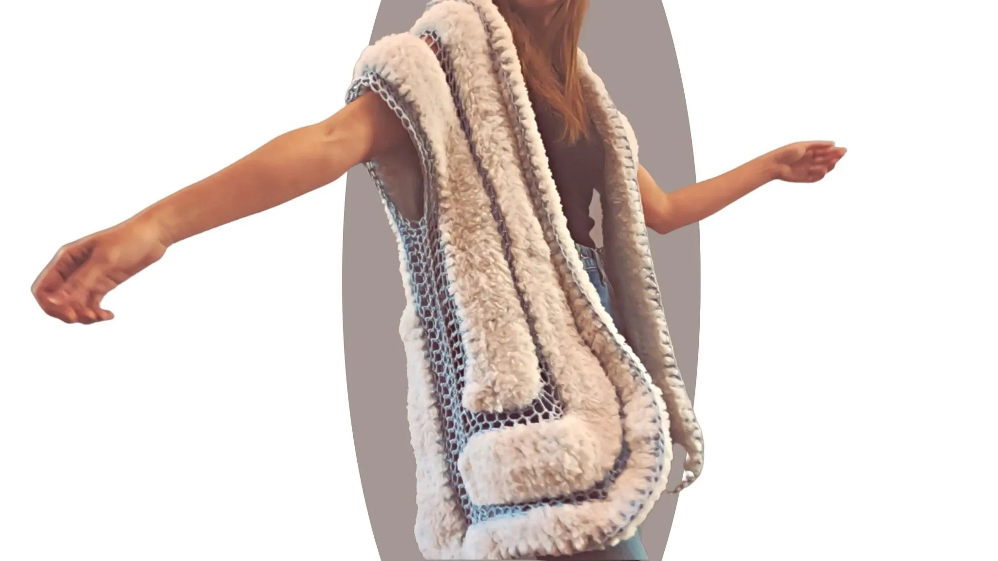 Crochet Jacket Pattern - Darling 3-in-1