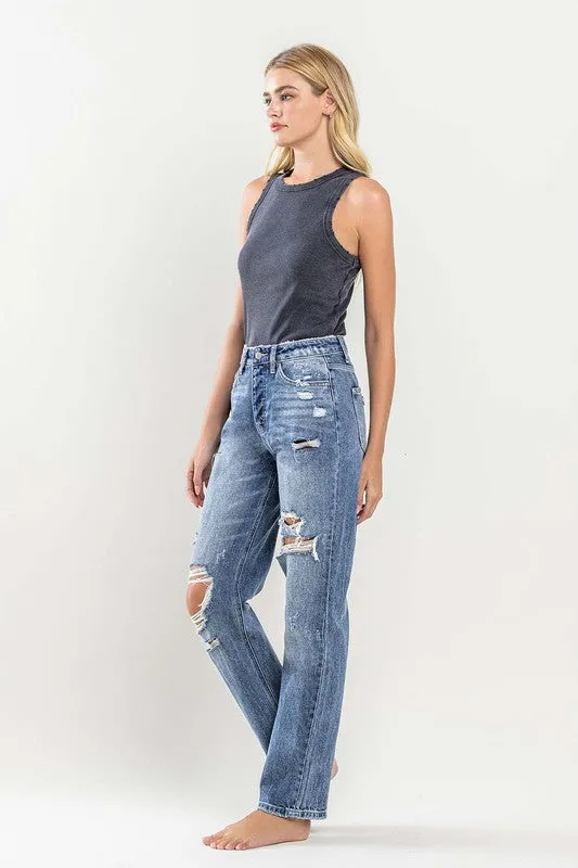 Flying Monkey 90's Vintage Slim Straight Jeans
