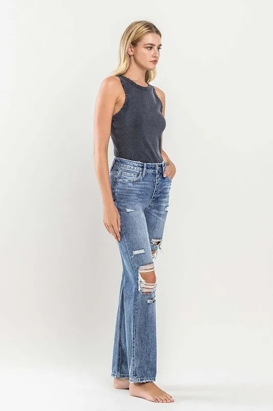 Flying Monkey 90's Vintage Slim Straight Jeans