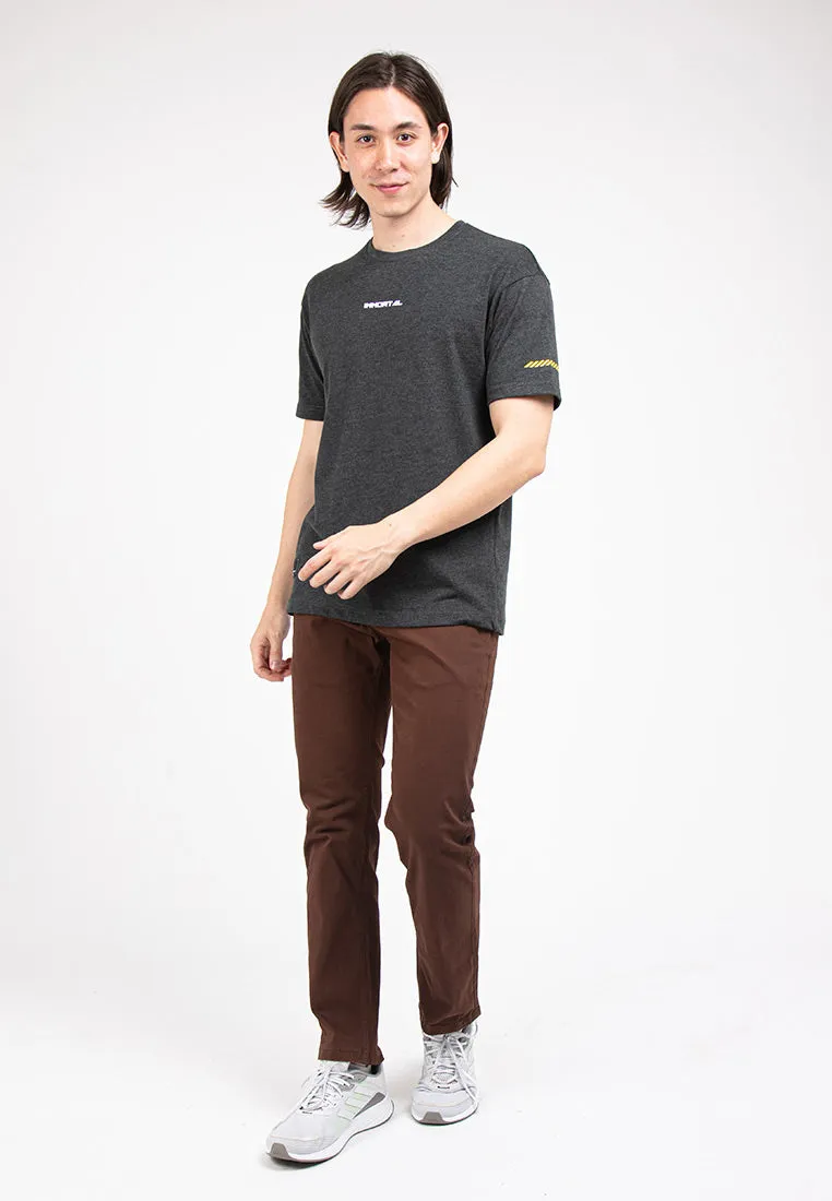 Forest Boxy Cut Graphic Tee Crew Neck Short Sleeve T Shirt Men | Oversized Shirt Men - 621292