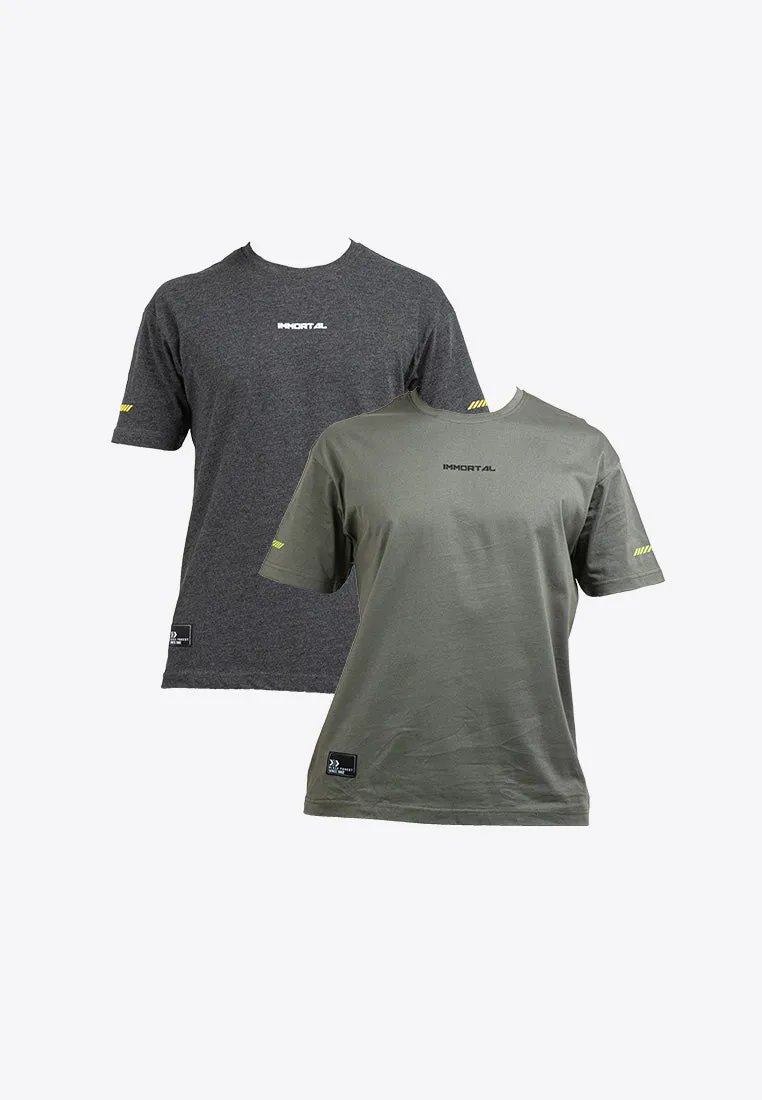 Forest Boxy Cut Graphic Tee Crew Neck Short Sleeve T Shirt Men | Oversized Shirt Men - 621292