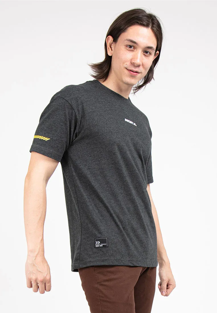 Forest Boxy Cut Graphic Tee Crew Neck Short Sleeve T Shirt Men | Oversized Shirt Men - 621292