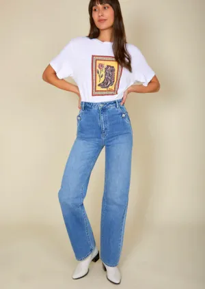 Heidi Jean Western Blue Organic
