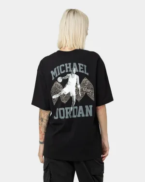 Jordan Women's Heritage Oversized Graphic T-Shirt Black
