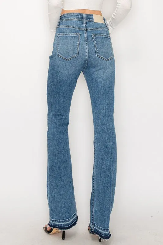 Kinsley High Rise Skinny Bootcut With Release Hem