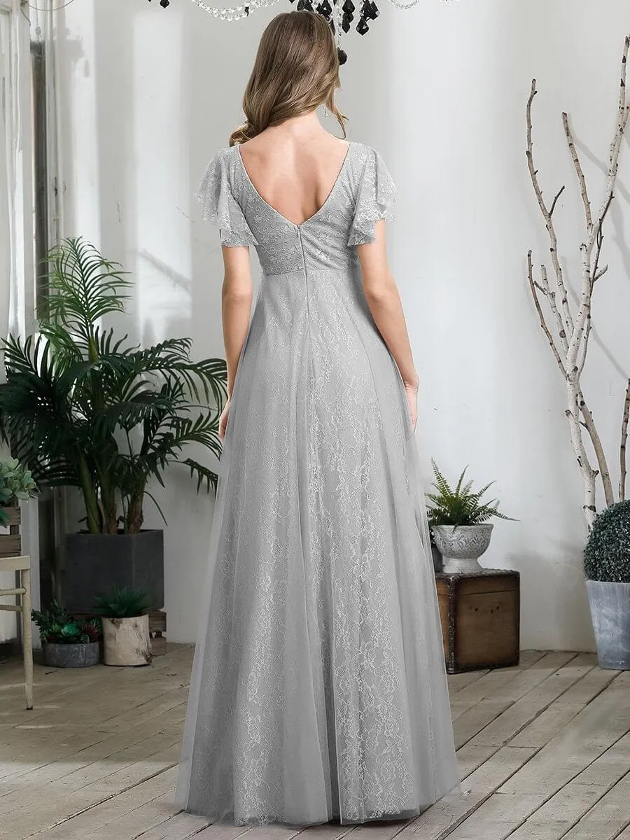 LAST Tiana lace tulle dress in grey s8 Express NZ wide!