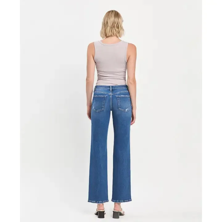 Mid Rise Straight Leg Jean - Quicker