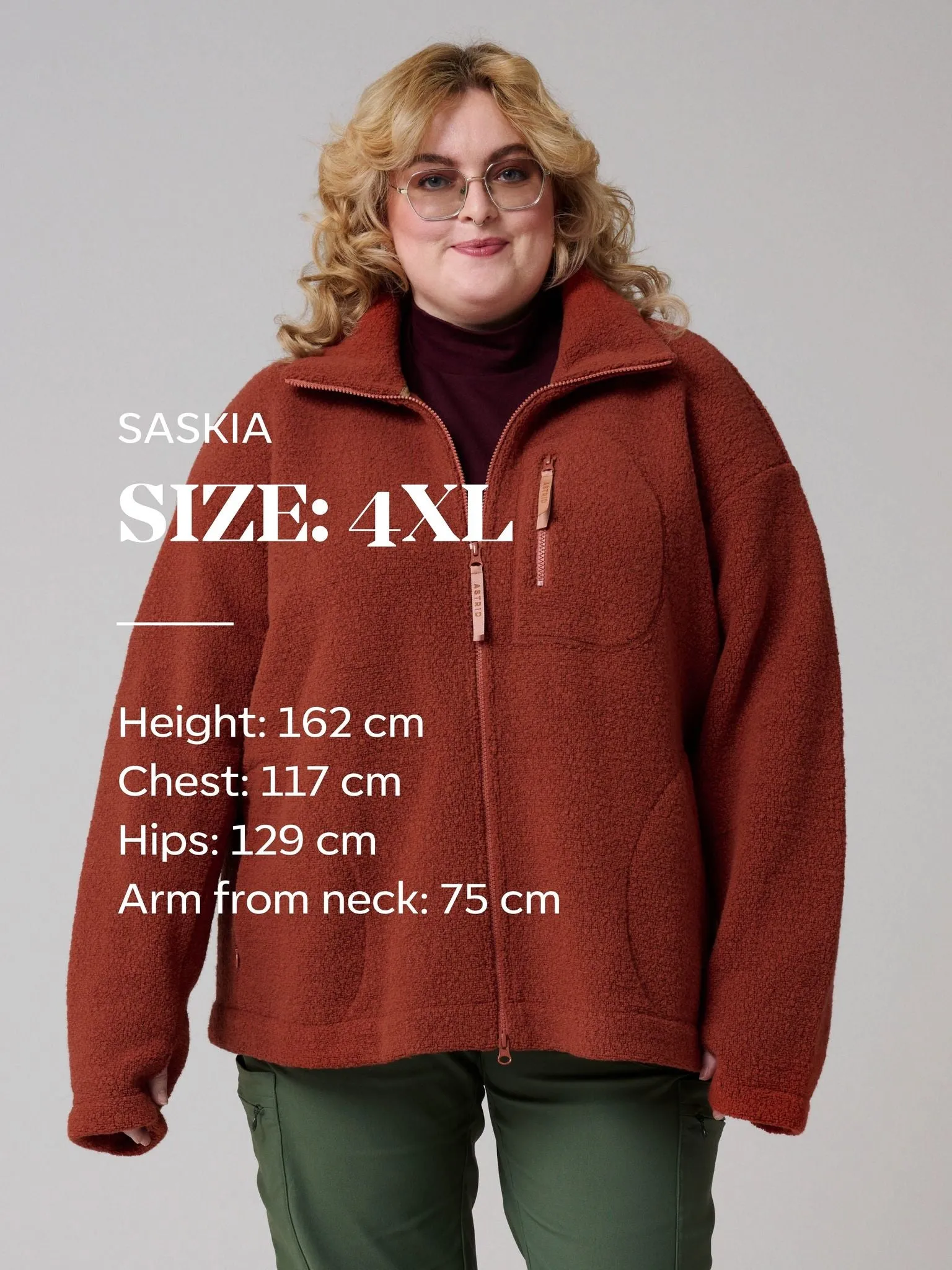 Minna Minimalist Wool Fleece Jacket Teal