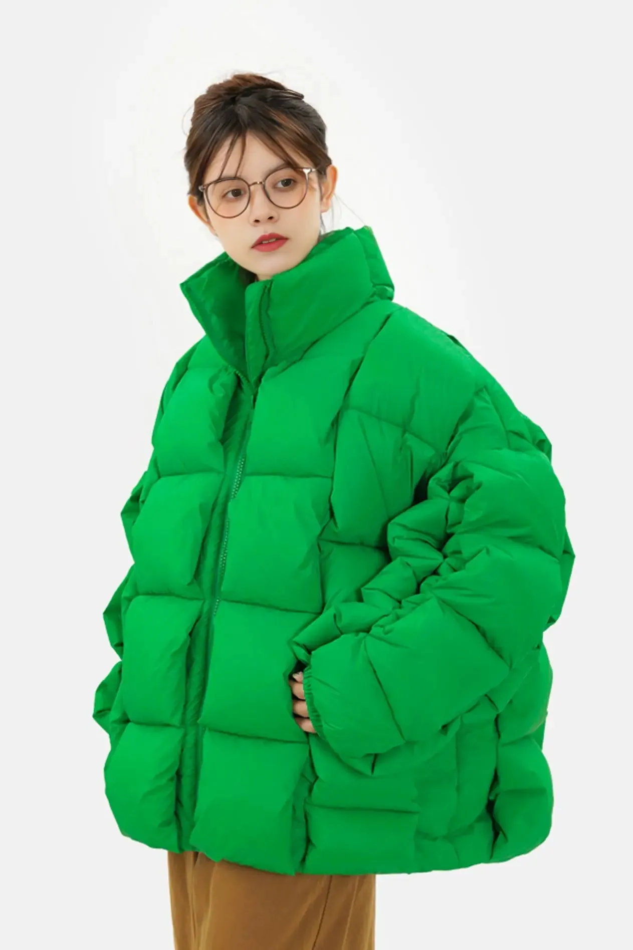 Oversized Down Puffer Jacket