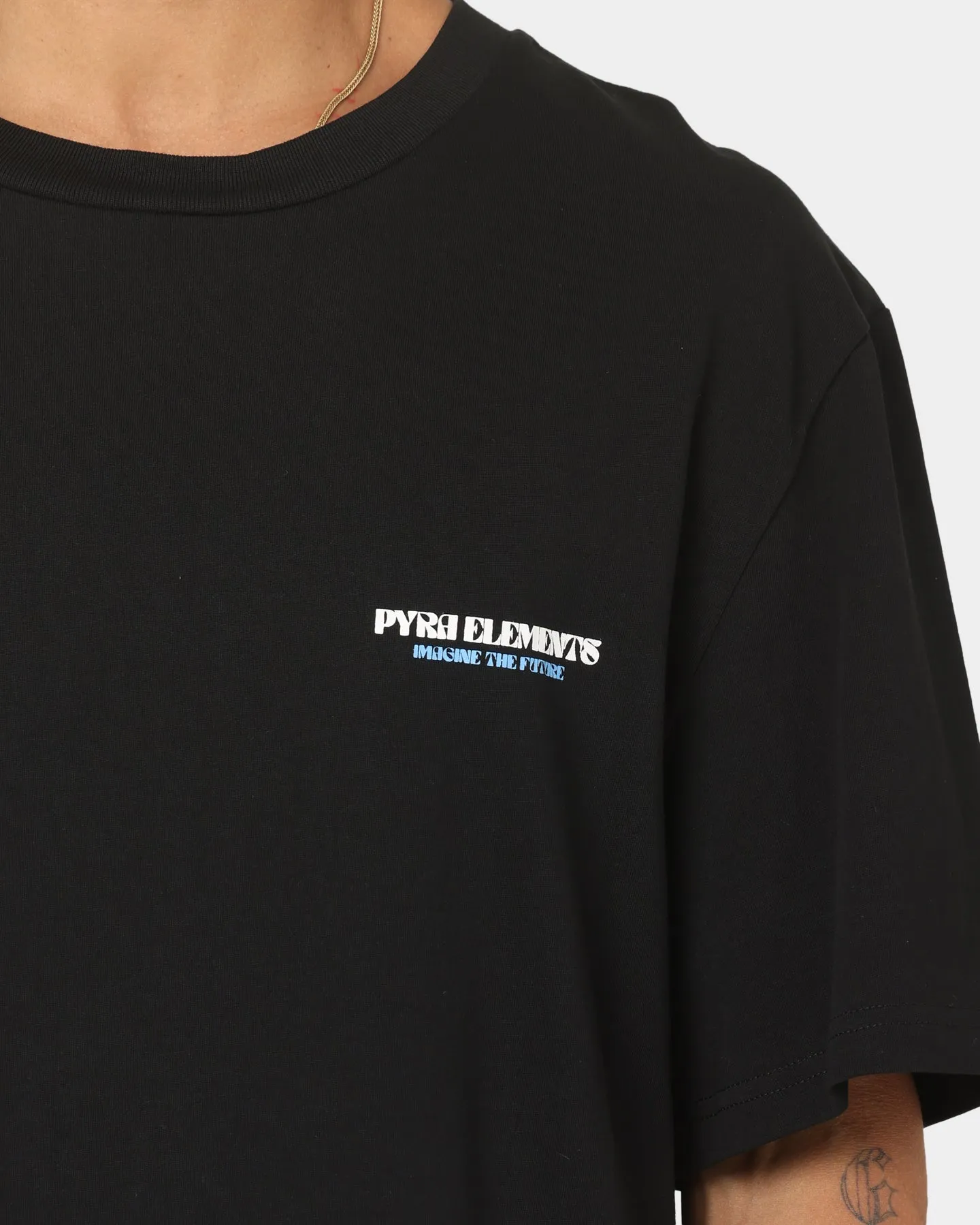 PYRA Just Imagine T-Shirt White/Blue