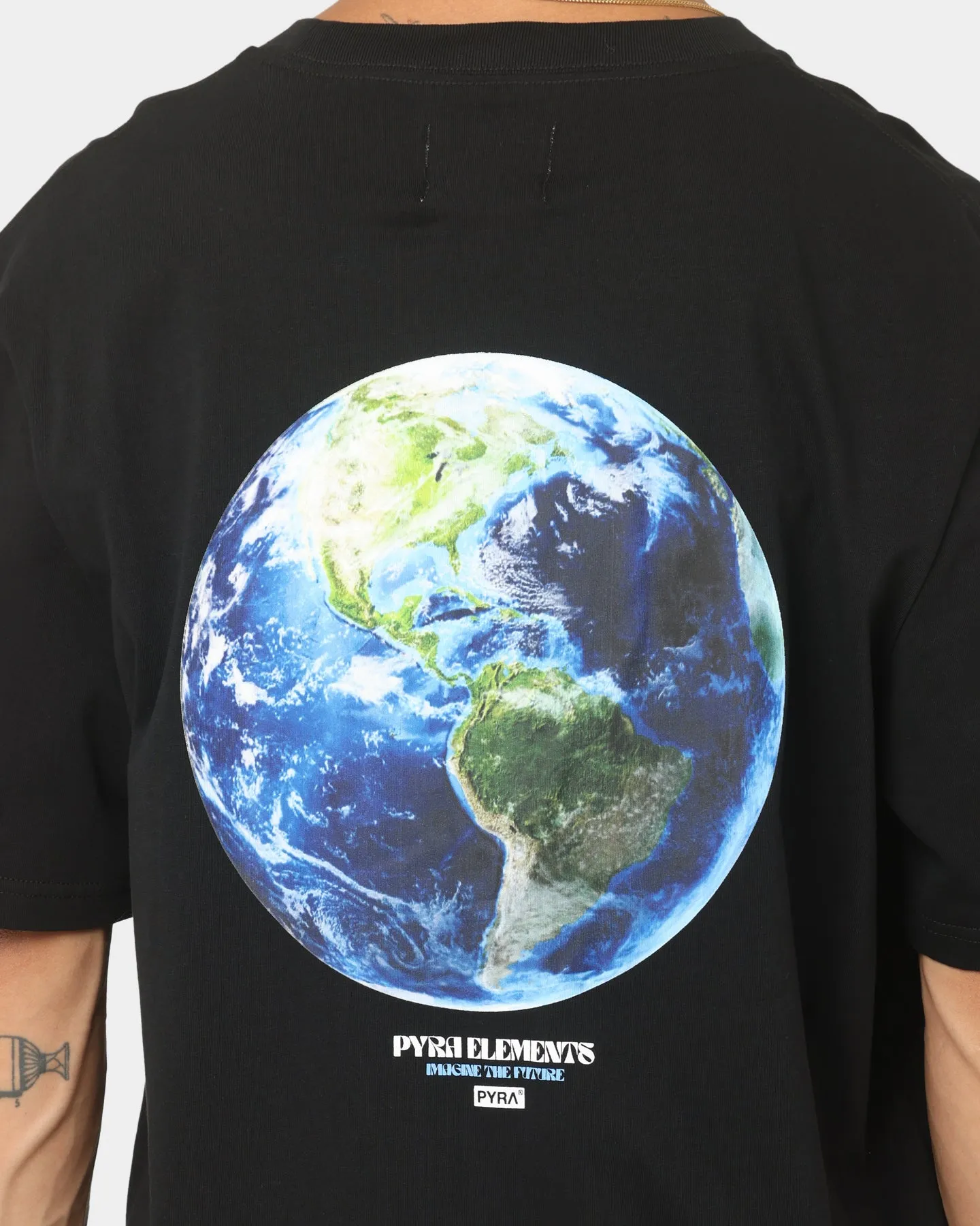 PYRA Just Imagine T-Shirt White/Blue