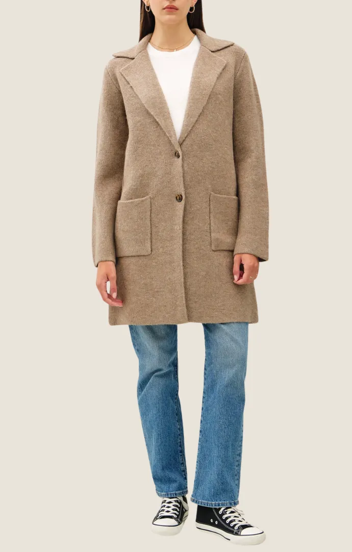 Shiloh Mocha Long Coat