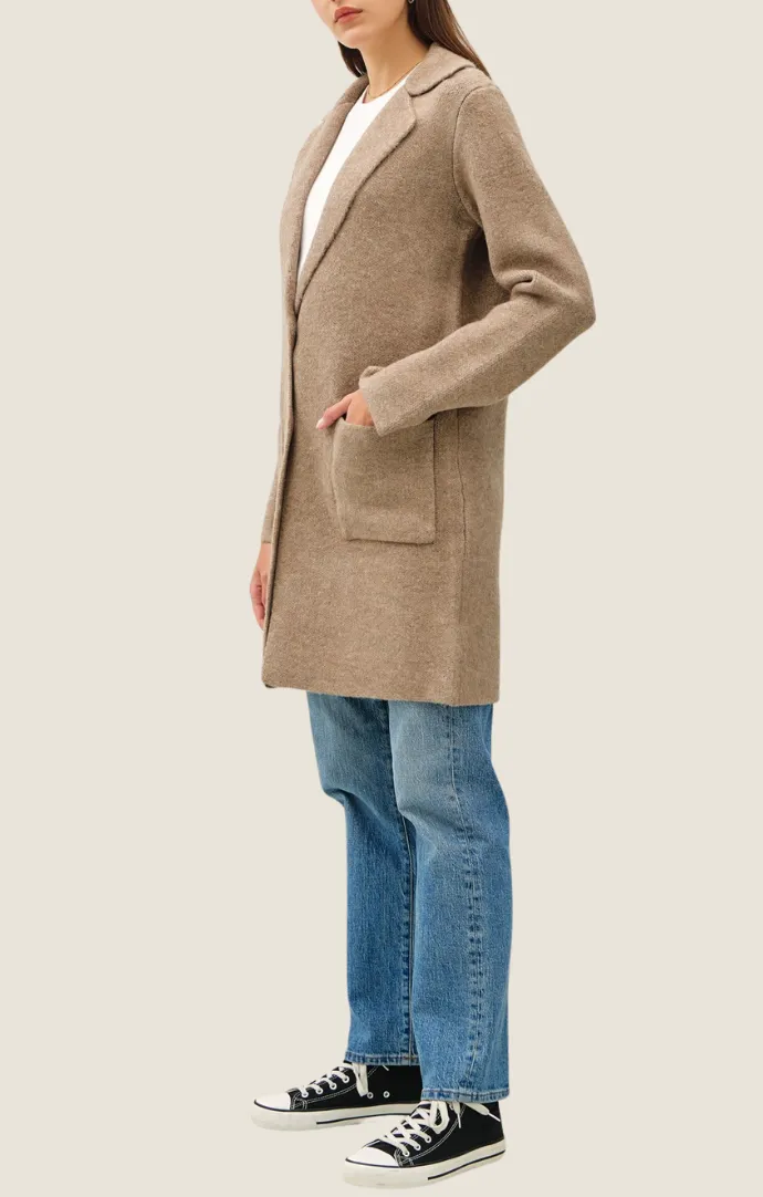 Shiloh Mocha Long Coat