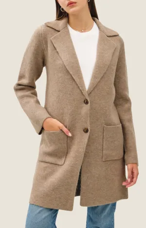Shiloh Mocha Long Coat