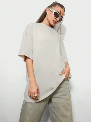 SUMWON WOMEN Oversized Fit Boyfriend Tee
