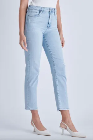 tracey light wash clean stretch straight - medium light