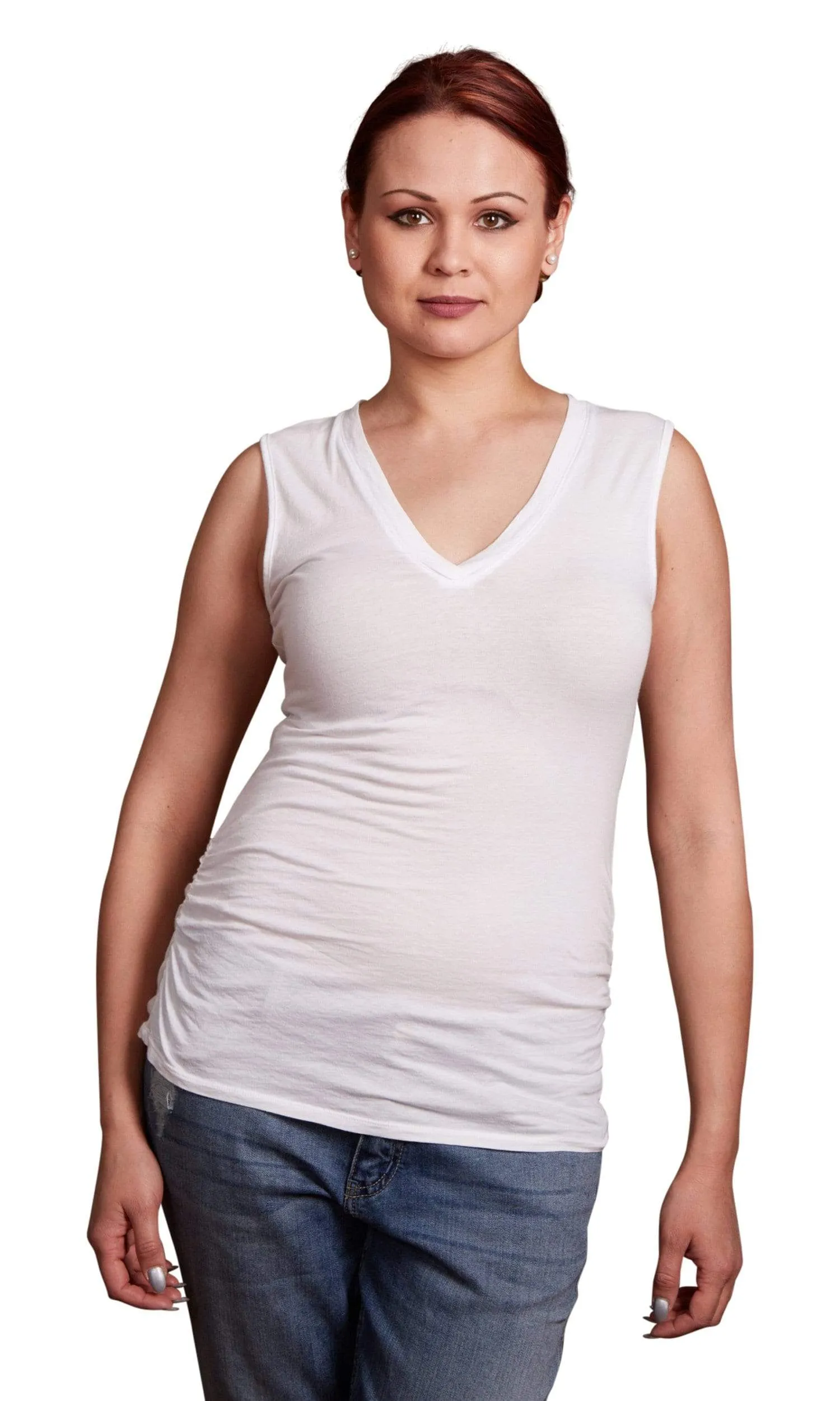 Velvet by Graham & Spencer Geena V Neck Tank Top