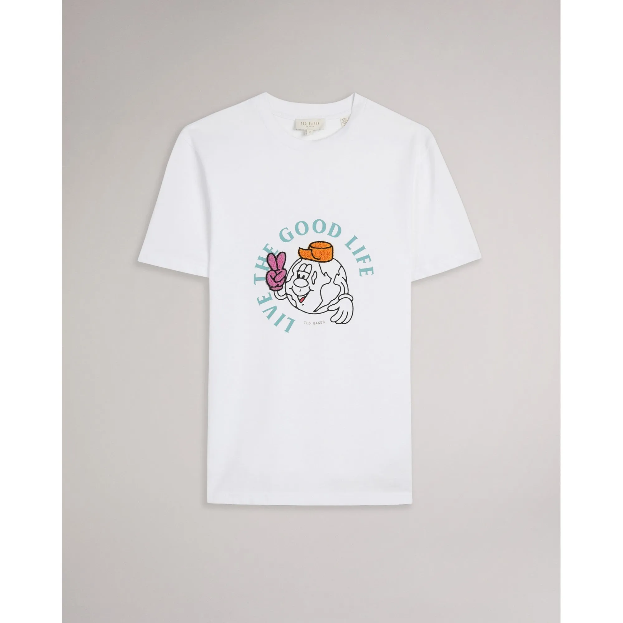 Women Wmb-Dainno-Good Life Graphic Tee - White