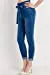Women's Paperbag High waist Slim Jeans Pants